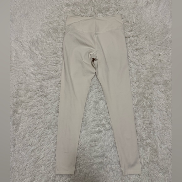 Girlfriend Collective Marble Compressive High-Rise Legging Cream Leggings - Picture 5 of 5